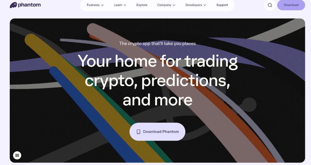 Phantom wallet screenshot